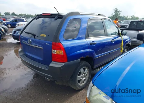 2008 Kia Sportage Lx from USA, damaged, VIN KNDJF724087464095